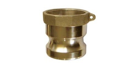 Camlock type A with female thread (brass) | Camlock type A with female thread (brass) is designed for general industrial