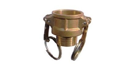 Camlock type B with female coupling x male thread (brass) | Camlock type B with female coupling x male thread (brass) is designed for general industrial