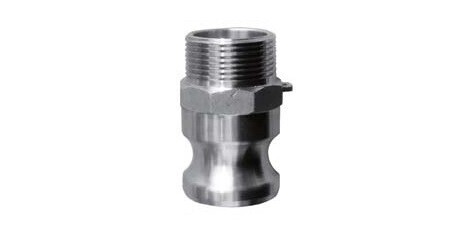 Camlock type F with male coupling x male thread (stainless steel) | Camlock type F with male coupling x male thread (stainless steel) is designed for general industrial