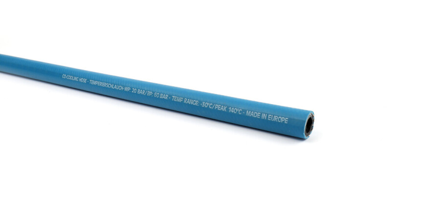 Cooling hose blue (EPDM) | Cooling hose blue (EPDM) is designed for fluid transfer in the food and beverage industry