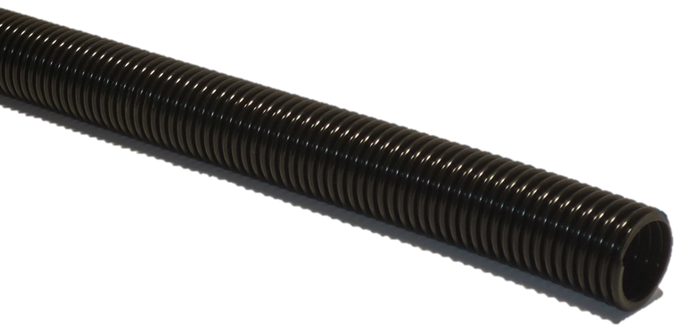 Eva plastic suction and ventilation hose (black) | Ventilation and exhaust hoses | Hosemarket