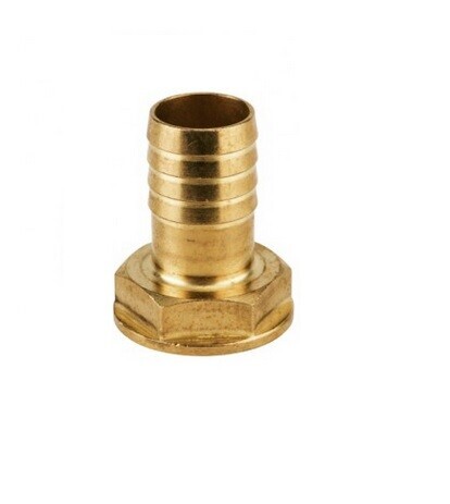 Hose tail with female thread (Brass) | Hose tail with female thread (Brass) is designed for fluid transfer in the food and beverage industry