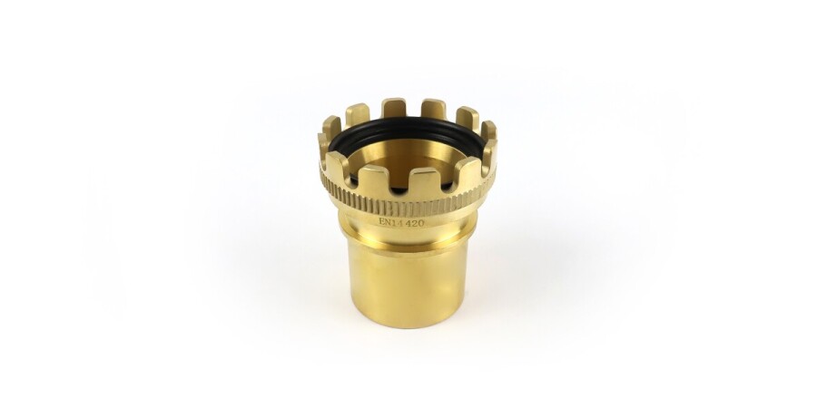 Tankwagon female coupling type VKST (Brass) | Tankwagon female coupling type VKST (Brass) is designed for fluid transfer in the food and beverage industry